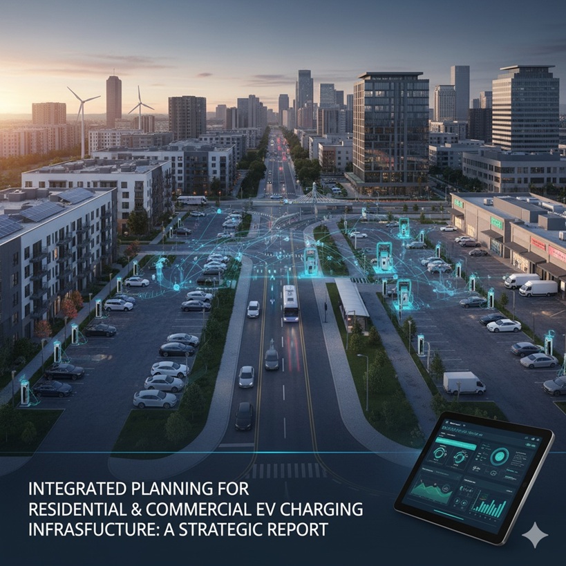 Konut Tipi ve Ticari Elektrikli Araç Şarj Altyapısının Entegre Planlaması: Stratejik Bir Rapor