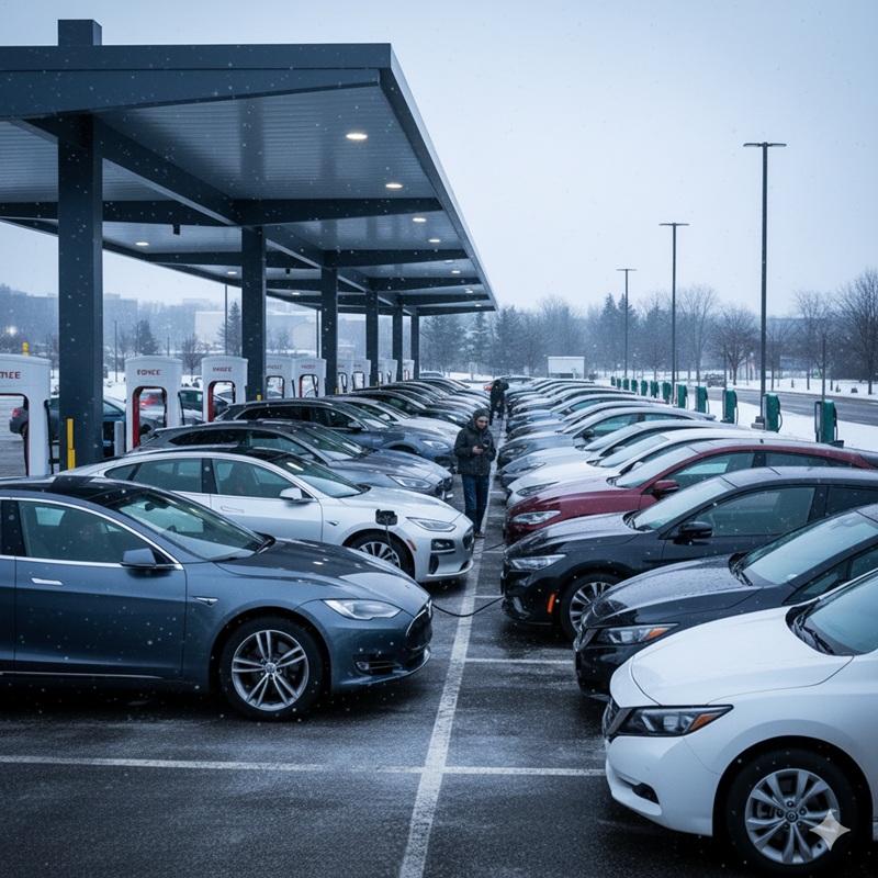 Elektrikli Araç Şarj İstasyonlarındaki Kuyrukların Arkasındaki 3 Şaşırtıcı Neden